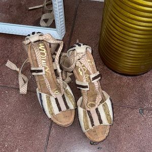 Sam Edelman espadrille wedges